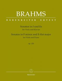 Sonaten in f-Moll und Es-Dur op. 120 