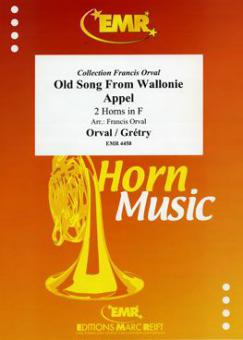 Old Song From Wallonie & Appel Download