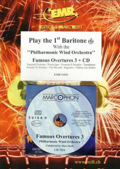 Play the 1st Baritone (Treble Clef): Famous Overtures 3 Download