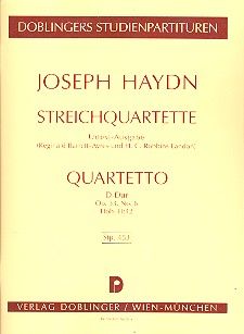 Streichquartett D-Dur Hob. III:42 op. 33/6 