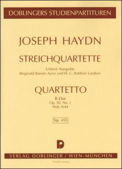 Streichquartett B-Dur Hob.III:44 op. 50/1 