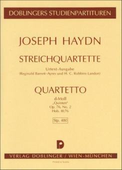 Streichquartett d-moll Hob. III:76 Quinten op. 76/2 