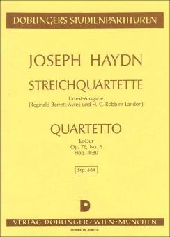 Streichquartett Es-Dur Hob. III:80 op. 76/6 
