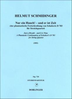 Nur ein Hauch- und er ist Zeit 