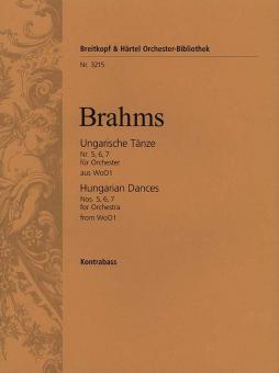 Ungarische Tänze 2: Nr. 5, 6, 7 aus WoO1 