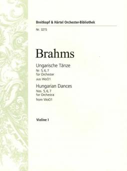 Ungarische Tänze 2: Nr. 5, 6, 7 aus WoO1 