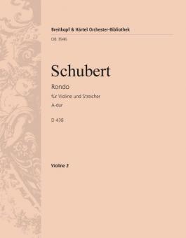 Rondo für Violine und Streicher in A-Dur D 438 