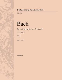 Brandenburgisches Konzert Nr. 2 in F-Dur BWV 1047 