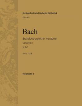 Brandenburgisches Konzert Nr. 3 in G-Dur BWV 1048 