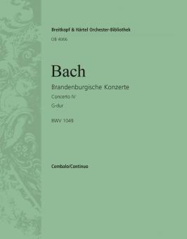 Brandenburgisches Konzert Nr. 4 in G-Dur BWV 1049 