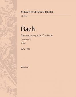 Brandenburgisches Konzert Nr. 4 in G-Dur BWV 1049 