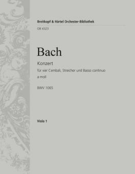 Konzert in a-moll BWV 1065 