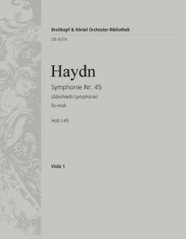 Symphonie Nr. 45 fis-moll Hob I:45 
