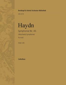 Symphonie Nr. 45 fis-moll Hob I:45 