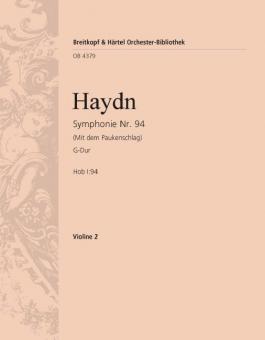 Symphonie Nr. 94 G-Dur "Mit dem Paukenschlag" Hob I:94 