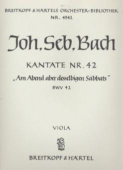 Am Abend aber desselbigen Sabbats 