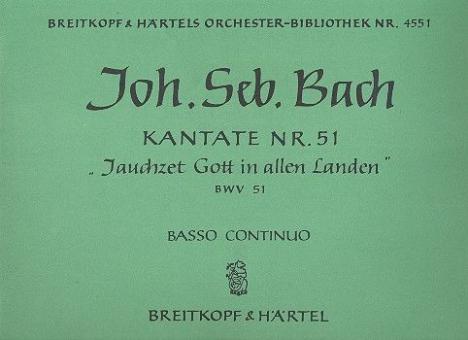 Jauchzet Gott in allen Landen 