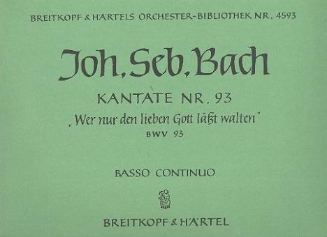 Wer nur den lieben Gott lässt walten 