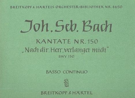 Nach dir, Herr, verlanget mich 