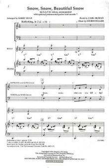 Snow, Snow, Beautiful Snow 