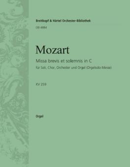 Missa brevis et solemnis in C KV 259 