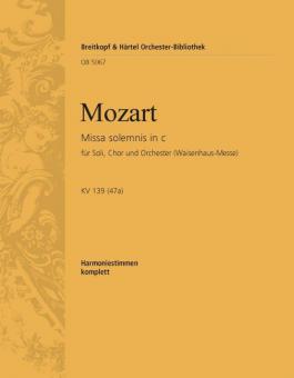 Missa solemnis in c-moll/C-Dur KV 139 