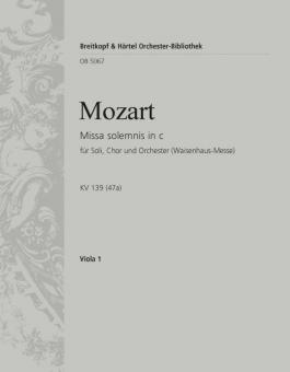 Missa solemnis in c-moll/C-Dur KV 139 