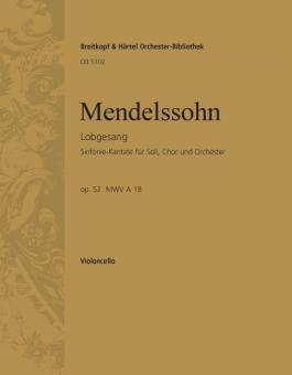 Lobgesang op. 52 MWV A 18 (Sinfonie Nr. 2), Eine Sinfonie-Kantate nach Worten der heiligen Schrift für Soli, Chor und Orchester 