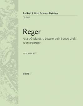 Aria O Mensch, bewein dein Sünde groß 
