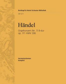 Orgelkonzert Nr. 7 B-Dur op. 7/1 HWV 306 