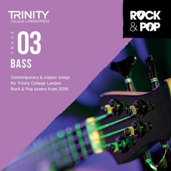Trinity Rock & Pop 2018 Bass Grade 3 CD 