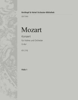 Konzert für Violine und Orchester G-dur KV 216 