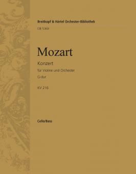 Konzert für Violine und Orchester G-dur KV 216 