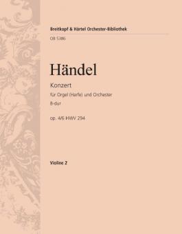 Orgelkonzert Nr. 6 B-Dur op. 4/6 HWV 294 