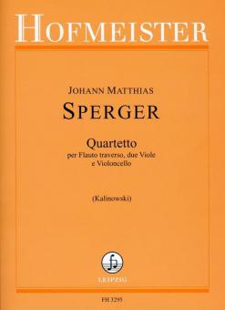 Quartetto per Flauto traverso, due Viole e Violoncello 