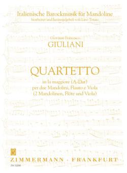 Quartetto in la maggiore (A-Dur) 