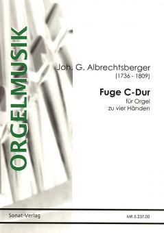 Fuge zu vier Händen für Orgel 