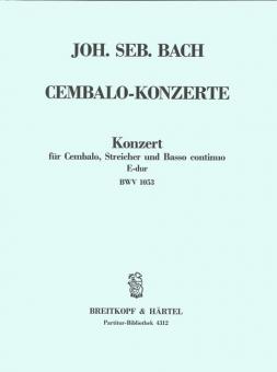 Konzert in E-Dur BWV 1053 