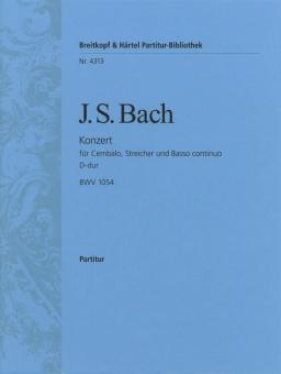 Konzert in D-Dur BWV 1054 