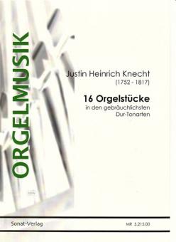 Orgelstücke in den gebräuchlichsten Dur-Tonarten 