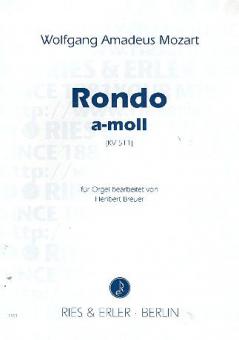 Rondo a-Moll KV 511 