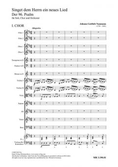 Singet dem Herrn ein neues Lied 