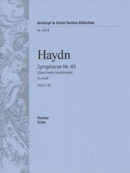 Symphonie Nr. 45 fis-moll Hob I:45 