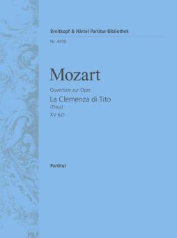 Ouvertüre zur Oper "La Clemenza di Tito (Titus)" KV 621 