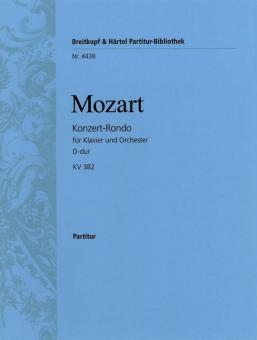 Konzert-Rondo D-Dur KV 382 für Klavier und Orchester 