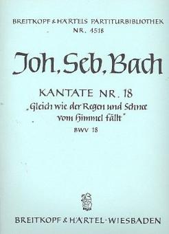 Gleichwie der Regen und Schnee vom Himmel fällt 