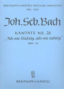 Ach wie flüchtig, ach wie nichtig 