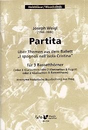 Partita über Themen aus dem Ballett 'I spagnoli nell'isola Cristina' 