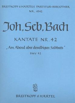 Am Abend aber desselbigen Sabbats 