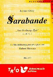 Sarabande aus dem Zyklus 'Aus Holbergs Zeit', op. 40 Nr. 2 